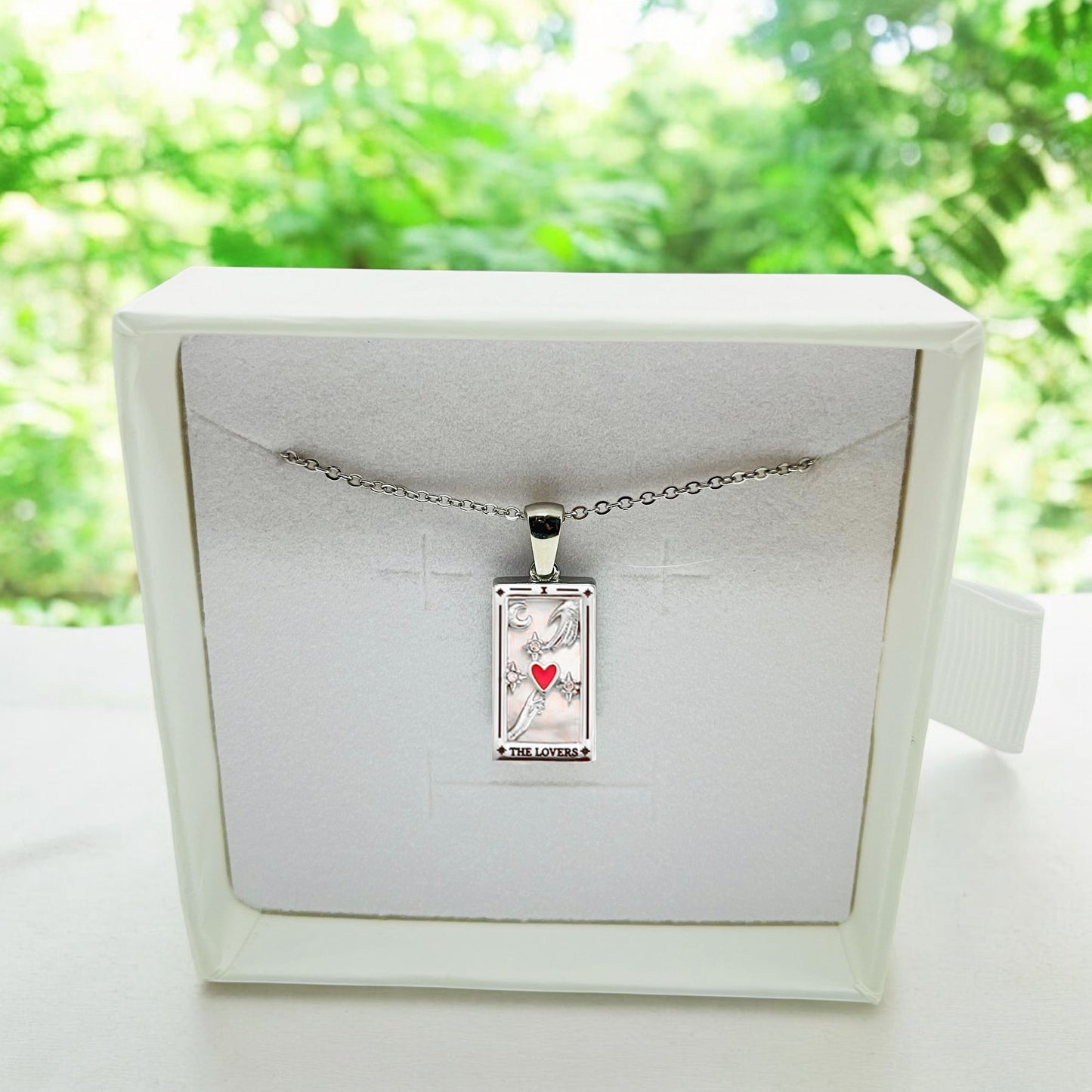 The Lovers Tarot Necklace