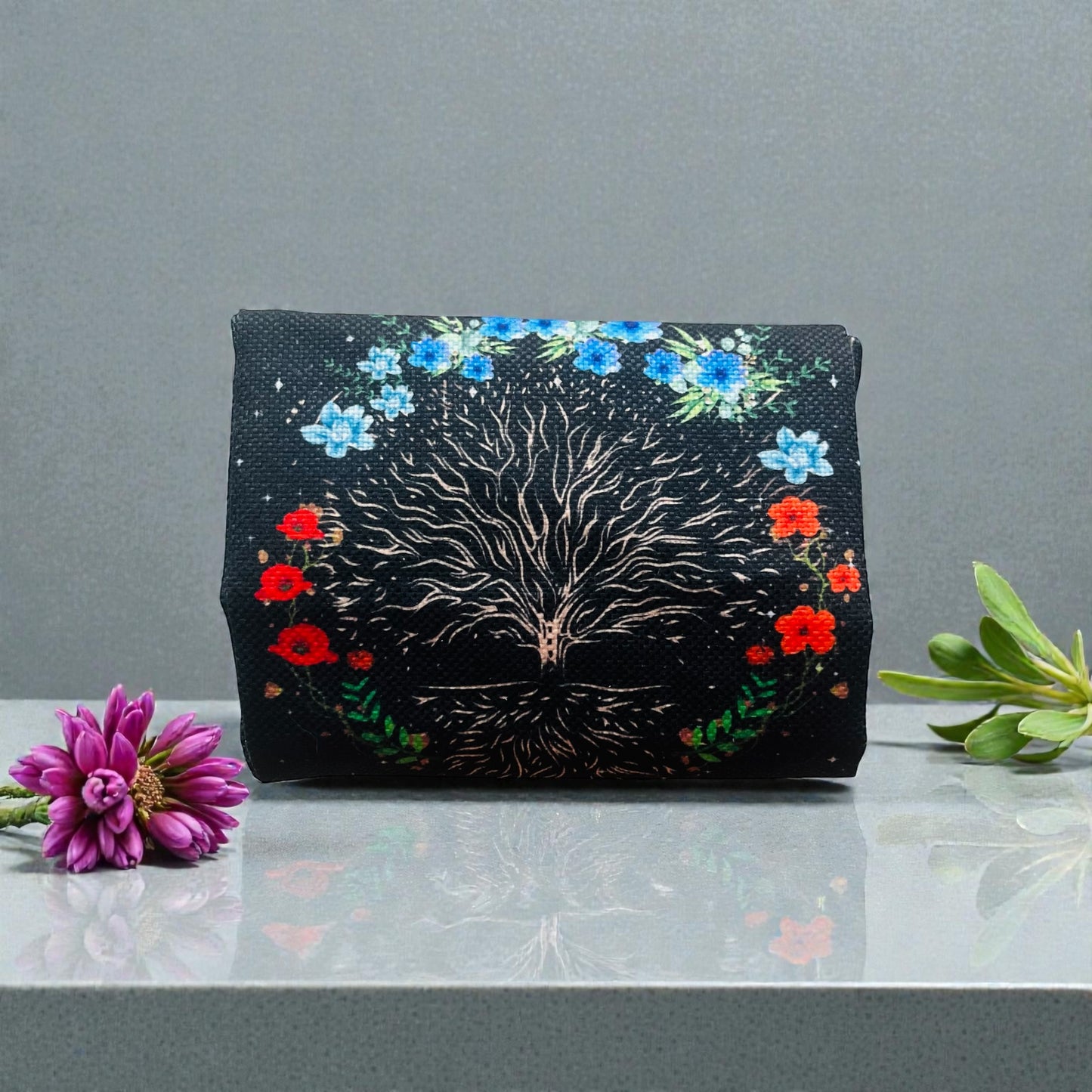 Blooming Tree of Life – Tarot & Oracle Card Pouch