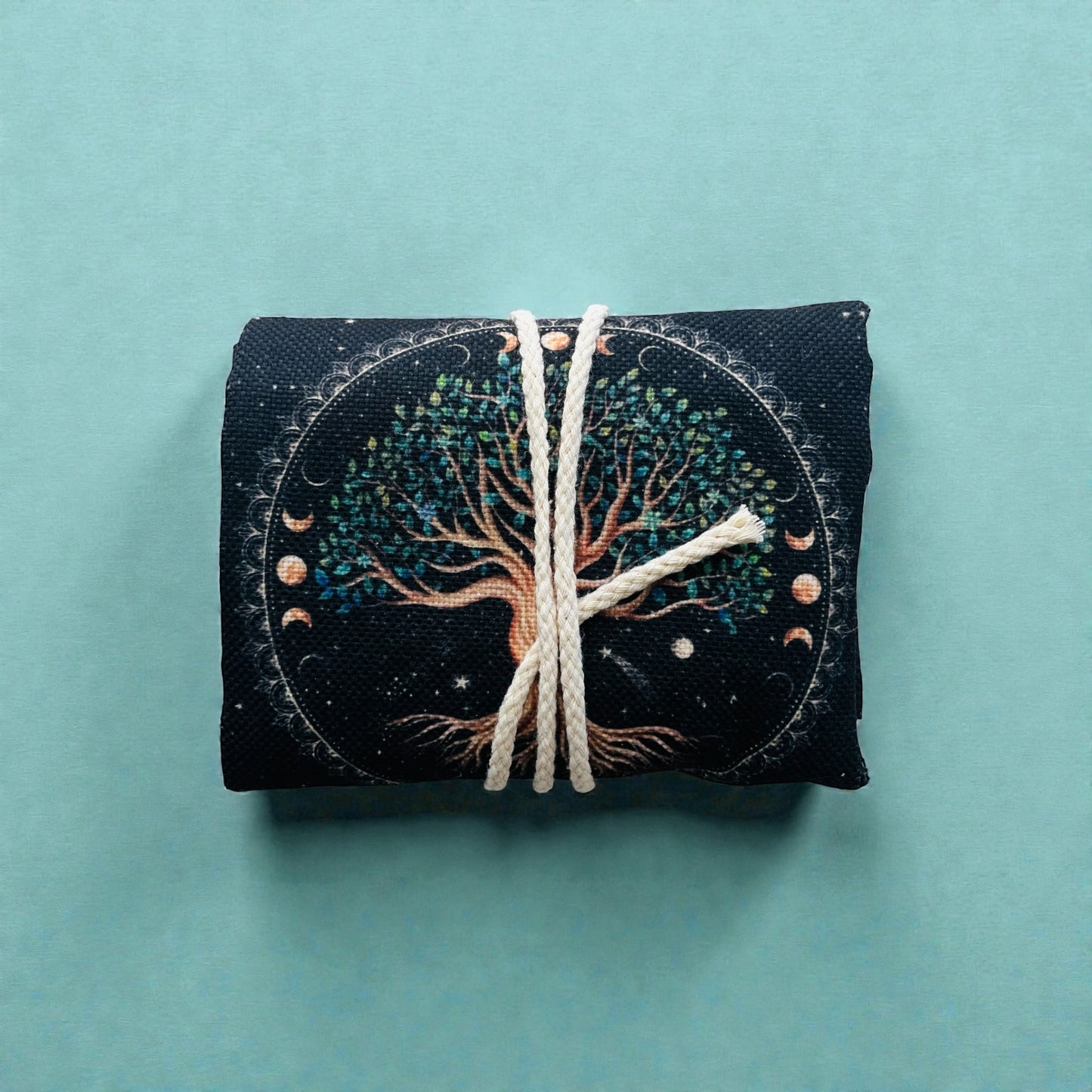 Tree of Life Moon Phases – Tarot & Oracle Card Pouch