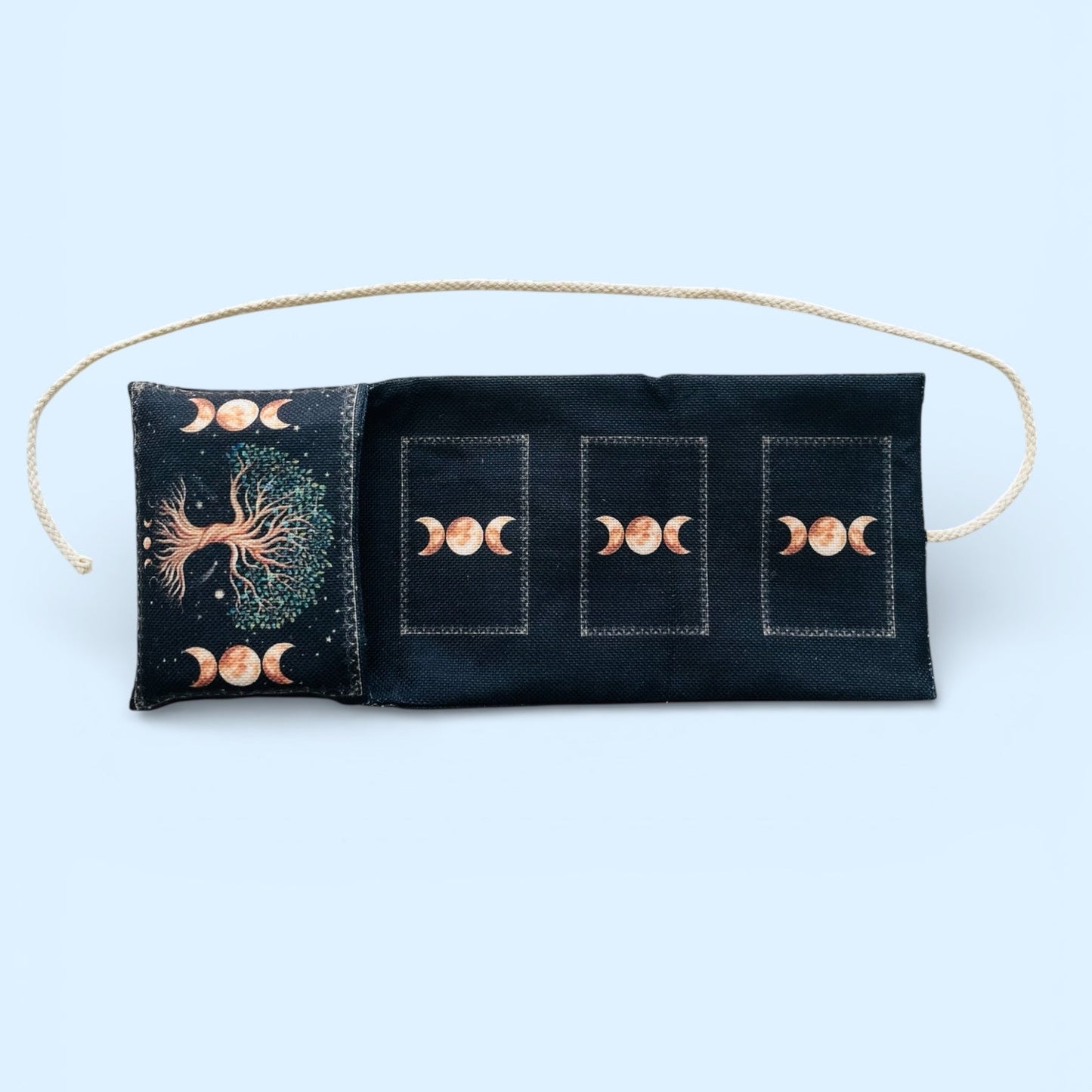 Tree of Life Moon Phases – Tarot & Oracle Card Pouch