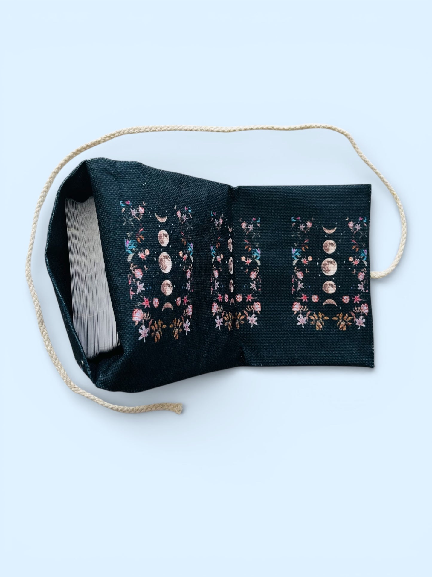 Midnight Moon Phases – Tarot & Oracle Card Pouch