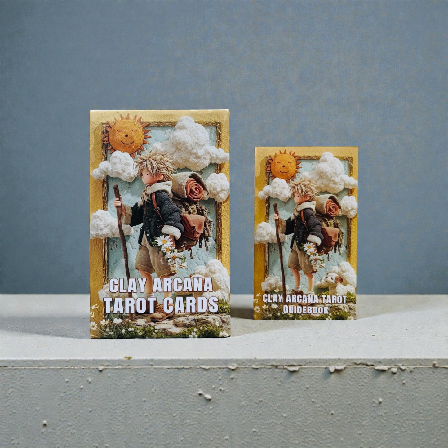 Clay Arcana - Tarot Deck + 1-Year Premium Access to Myself Tarot App