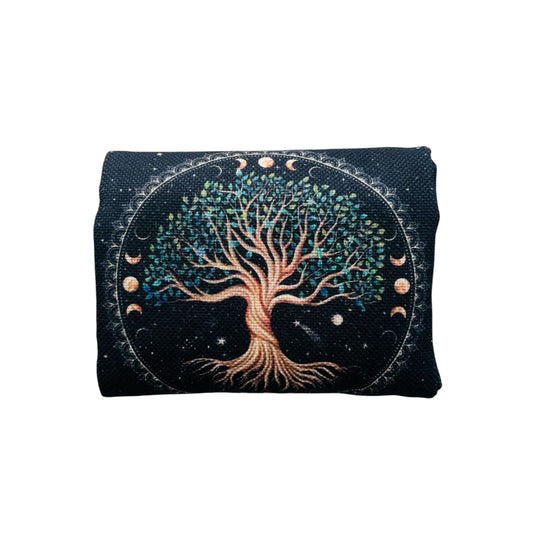 Tree of Life Moon Phases – Tarot & Oracle Card Pouch