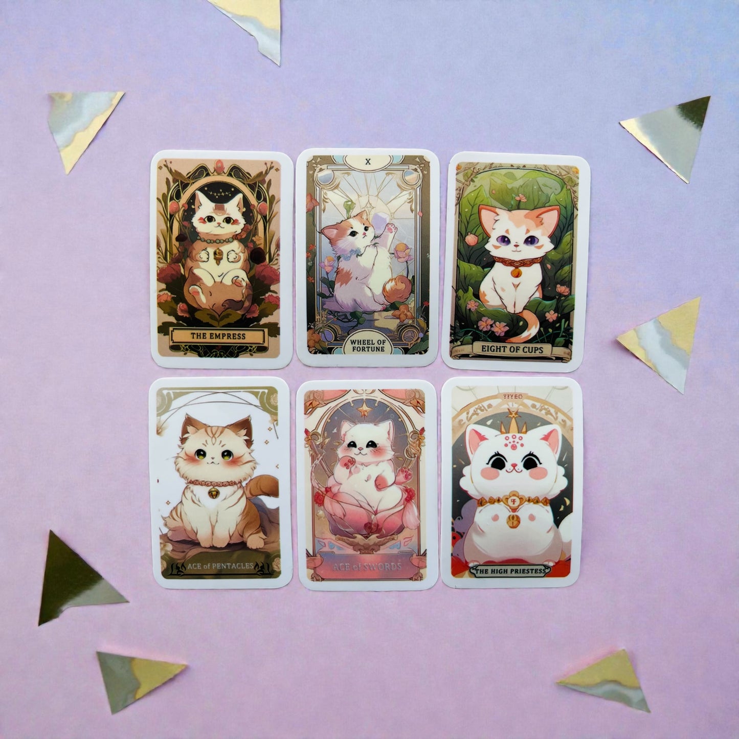 Tarot Practice Kit – Journal + 78 Card Stickers