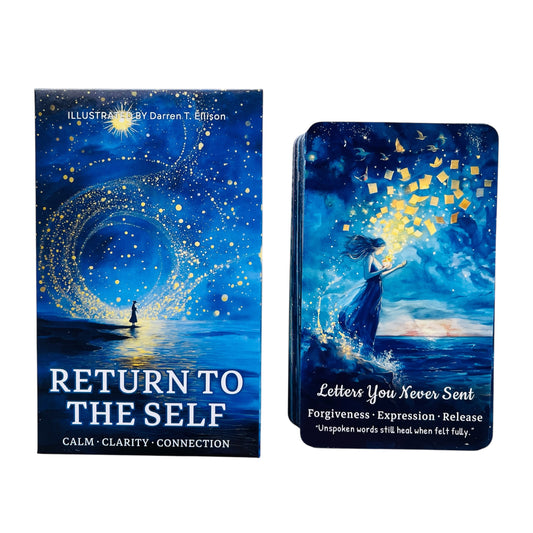 Return to the Self Oracle Deck + 1-Year Premium Access to Myself Tarot App
