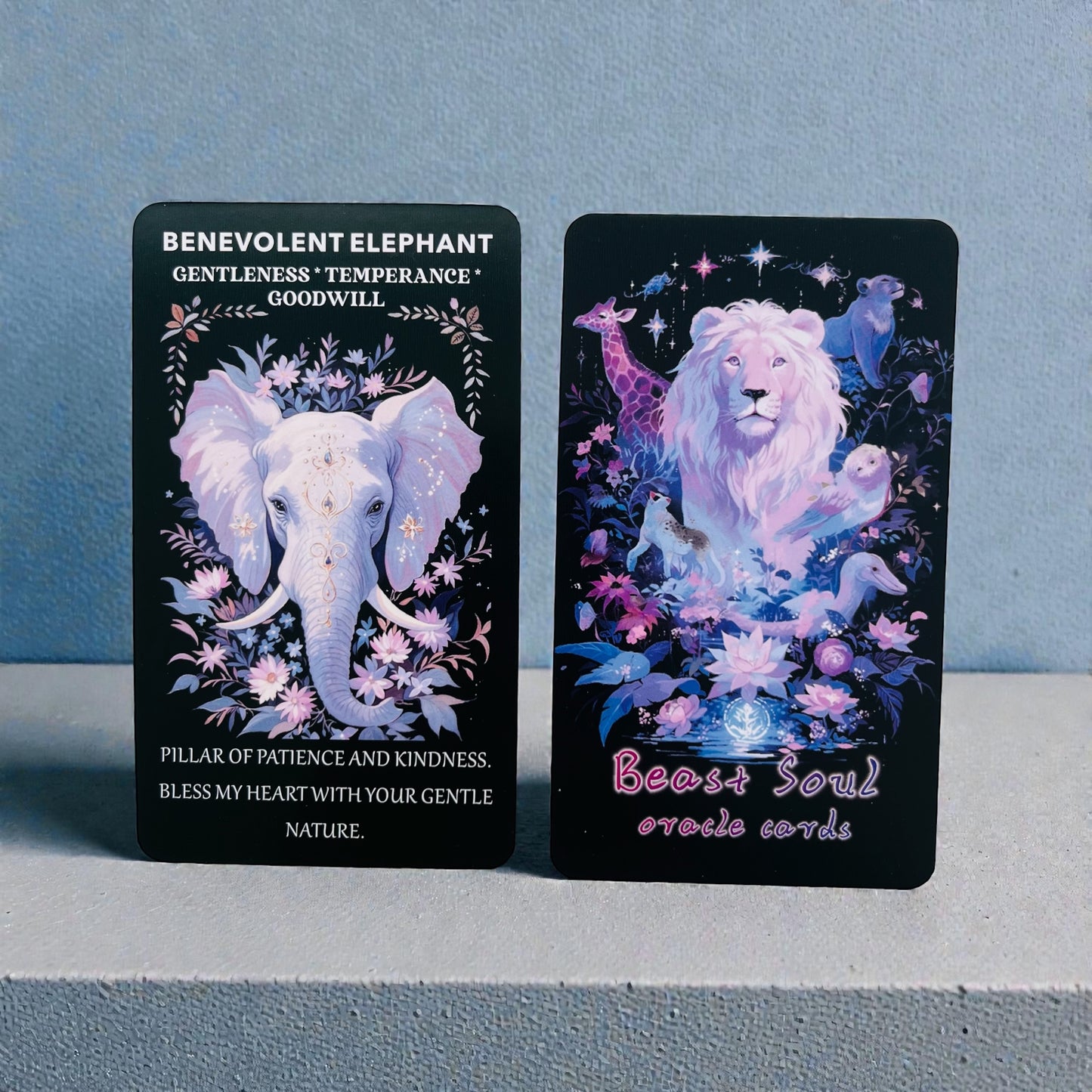 Beast Soul Oracle Deck + 1-Year Premium Access to Myself Tarot App