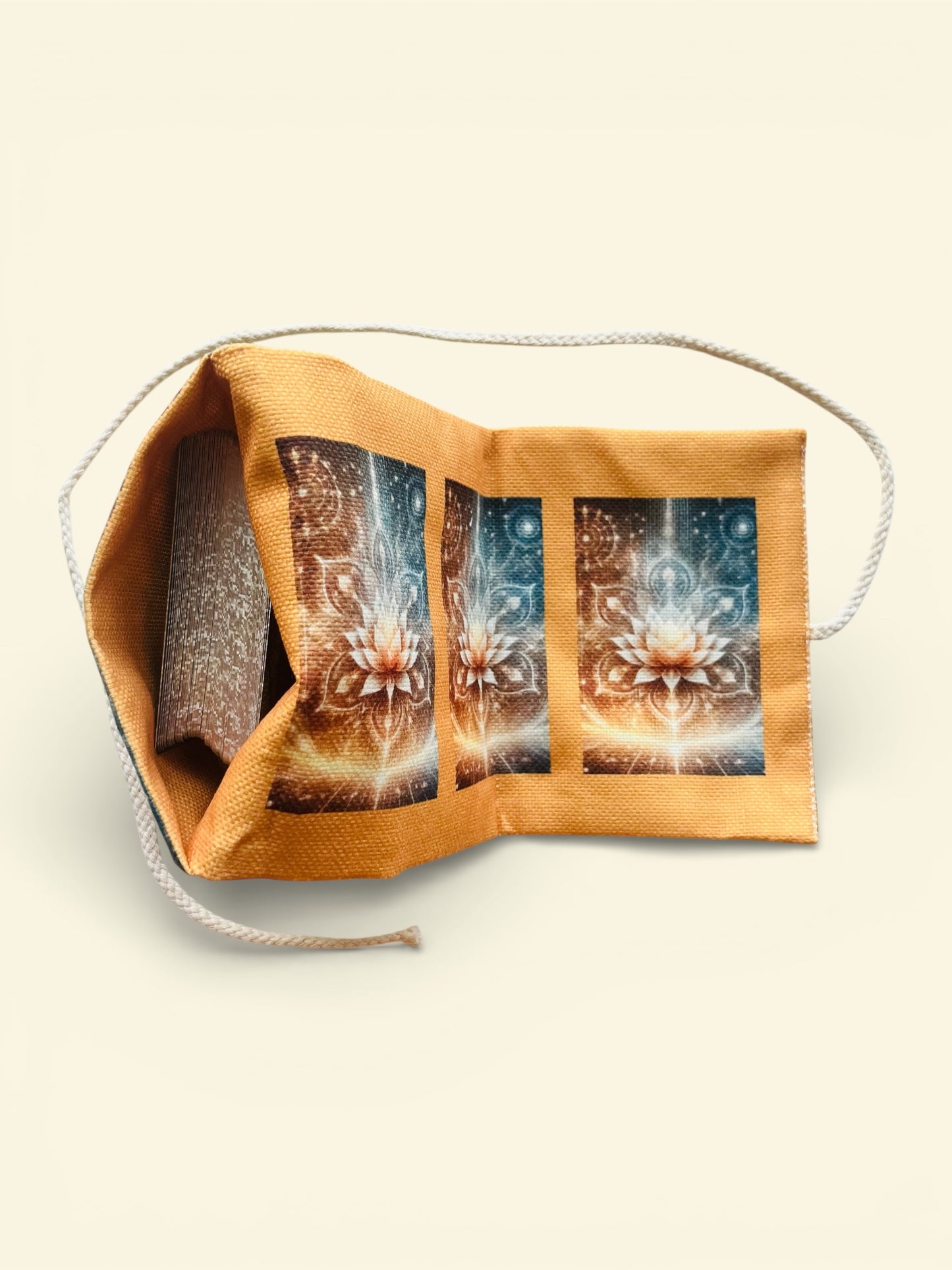 Radiant Bloom – Tarot & Oracle Card Pouch