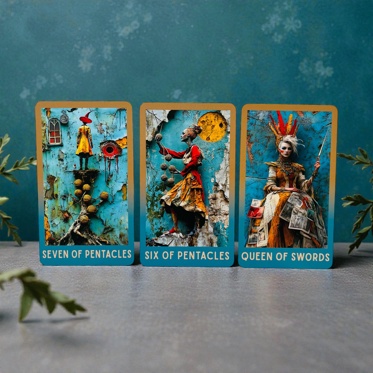 Tarot of Ruins - Tarot Deck + 1-Year Premium Access to Myself Tarot App