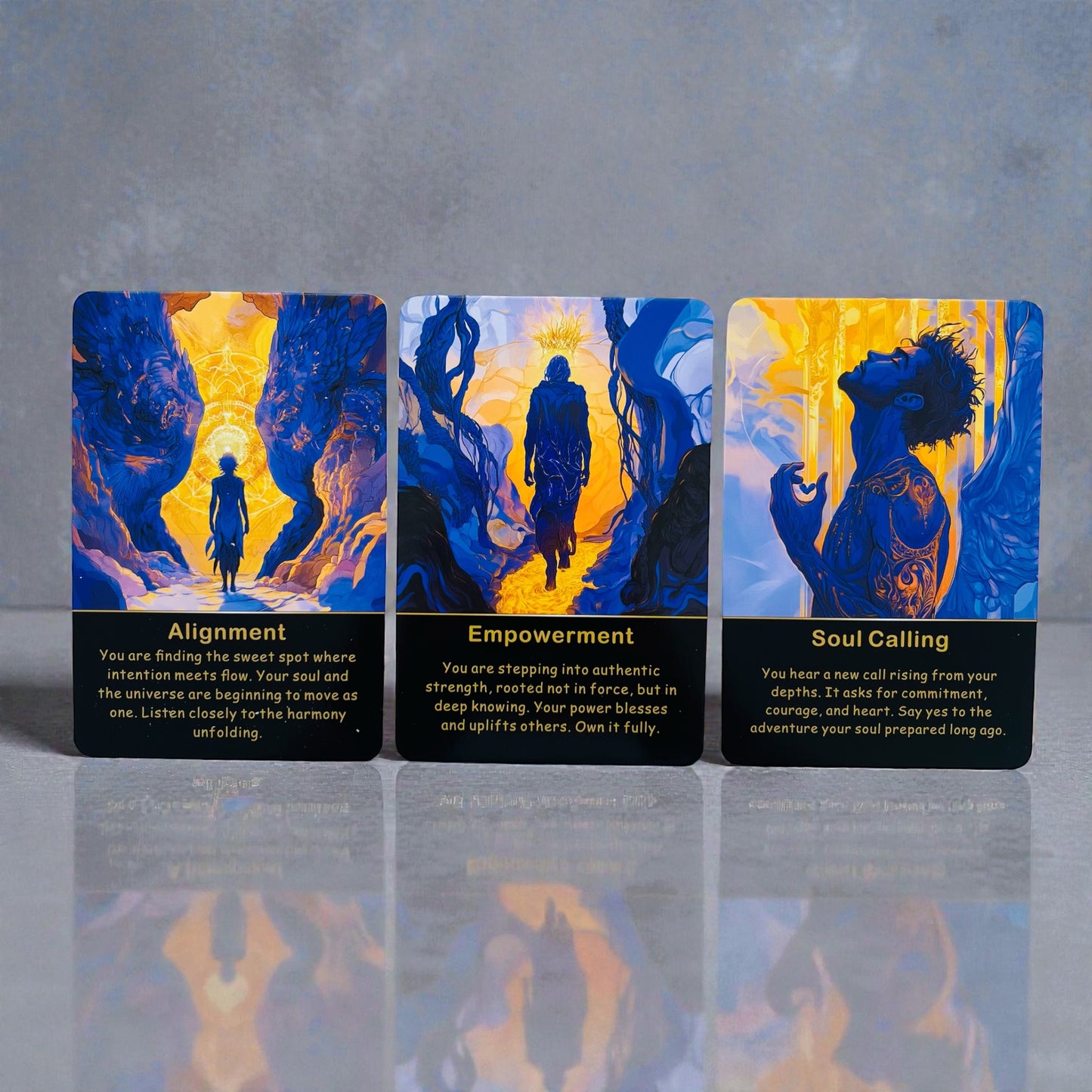Akashic Records II: Soul Echo Oracle Deck + 1-Year Premium Access to Myself Tarot App