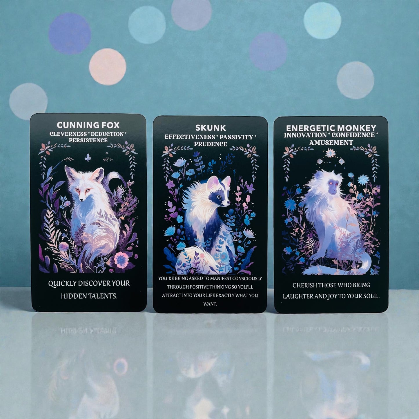 Beast Soul Oracle Deck + 1-Year Premium Access to Myself Tarot App