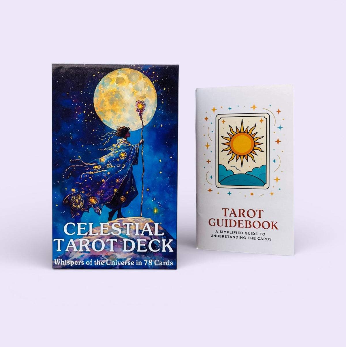 Celestial Tarot Deck + 1-Year Premium Access to Myself Tarot App