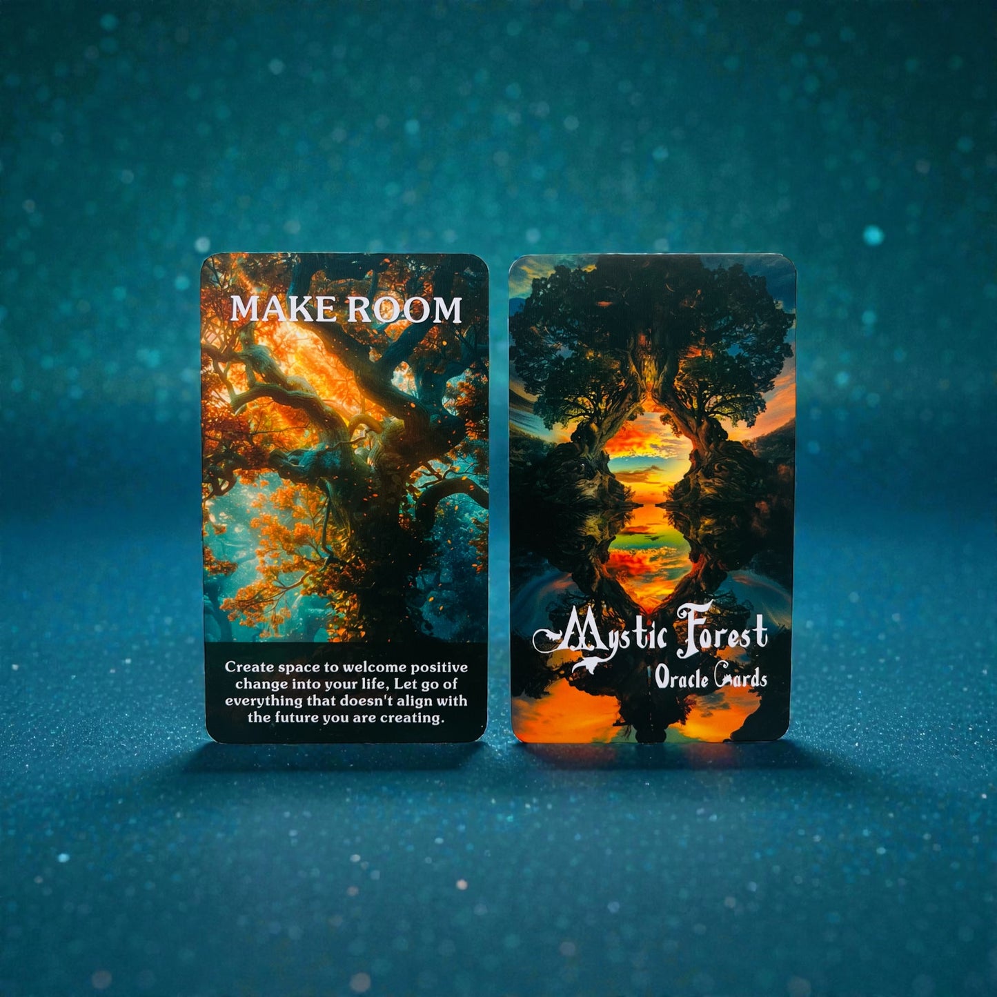 Mystic Forest - Oracle Deck + 1-Year Premium Access to Myself Tarot App