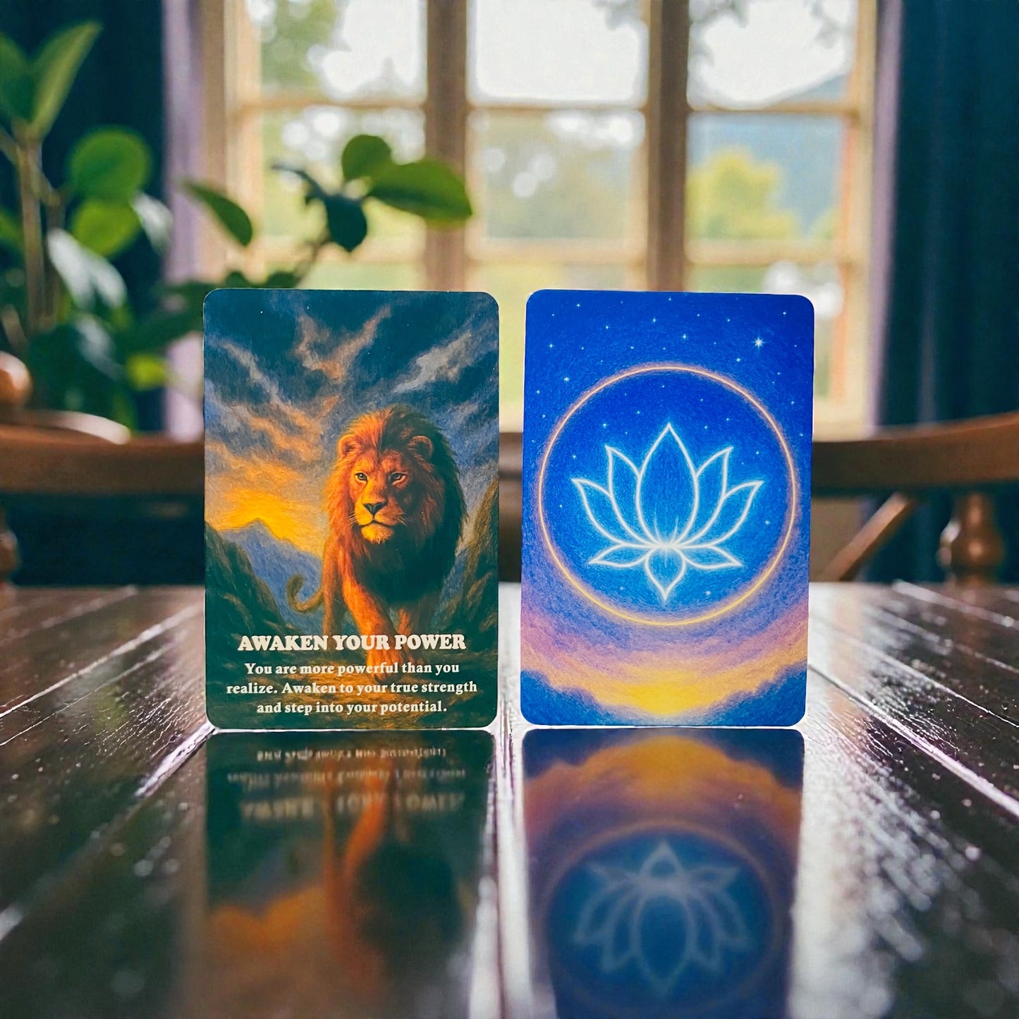 The Threads of Karma Oracle Deck + 1-Year Premium Access to Myself Tarot App