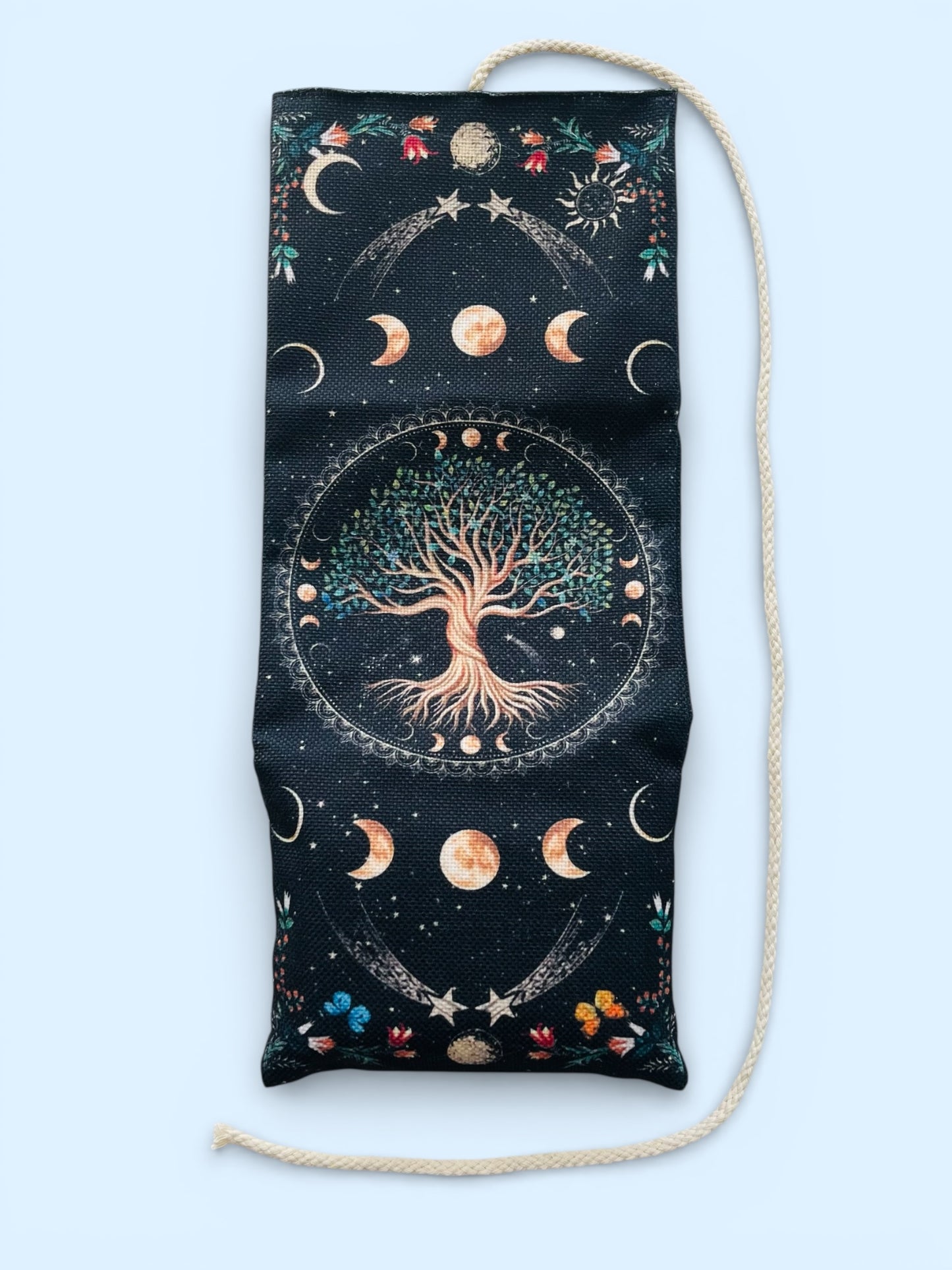 Tree of Life Moon Phases – Tarot & Oracle Card Pouch