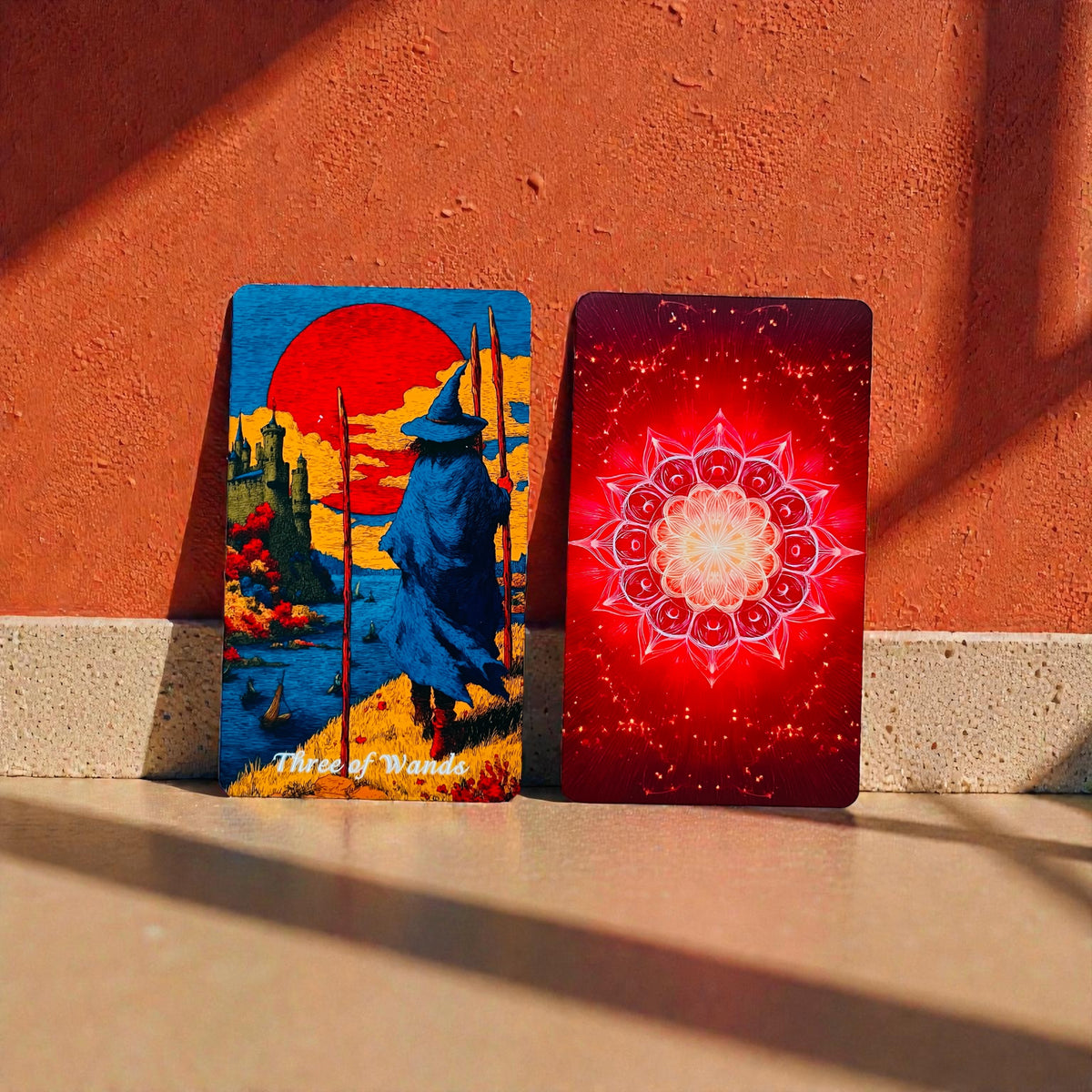 Wheel of the Seasons: Summer Blaze Tarot Deck + 1-Year Premium Access to Myself Tarot App