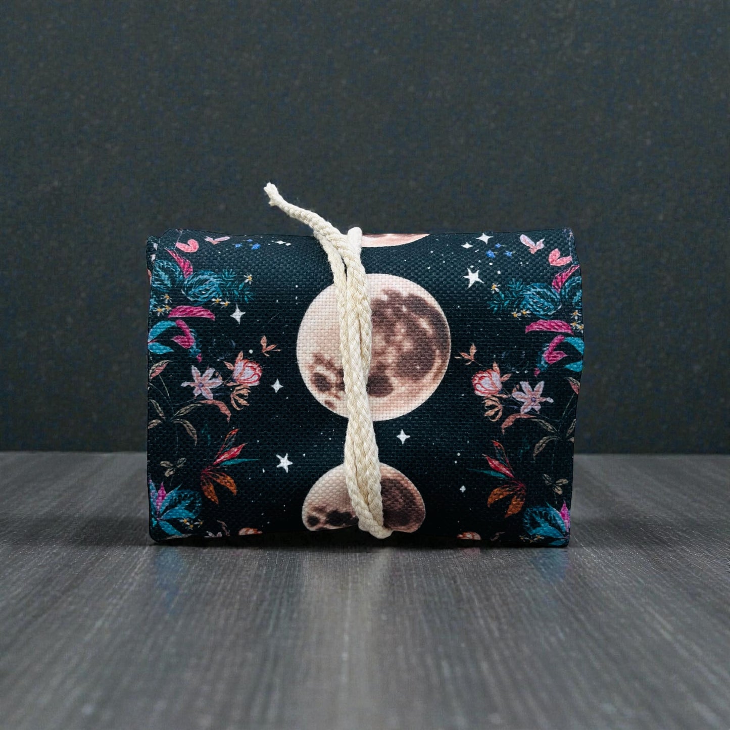 Midnight Moon Phases – Tarot & Oracle Card Pouch