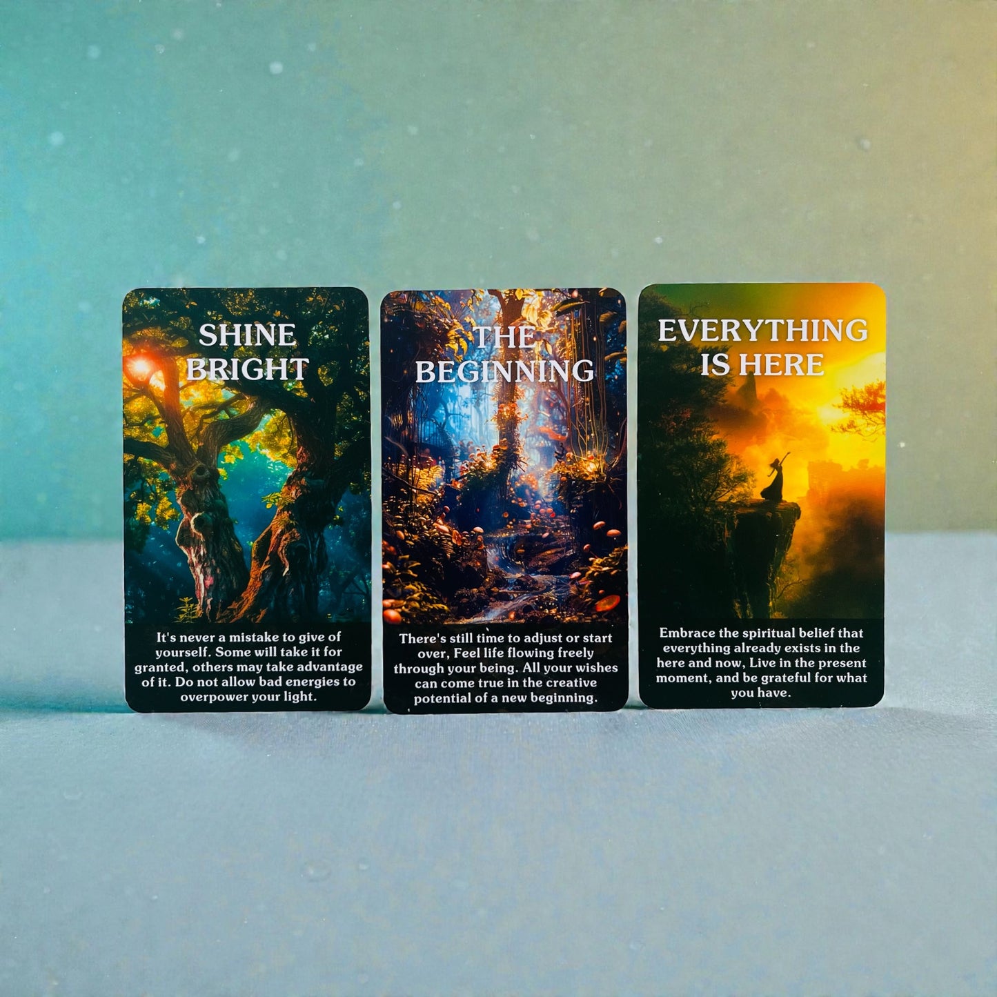 Mystic Forest - Oracle Deck + 1-Year Premium Access to Myself Tarot App