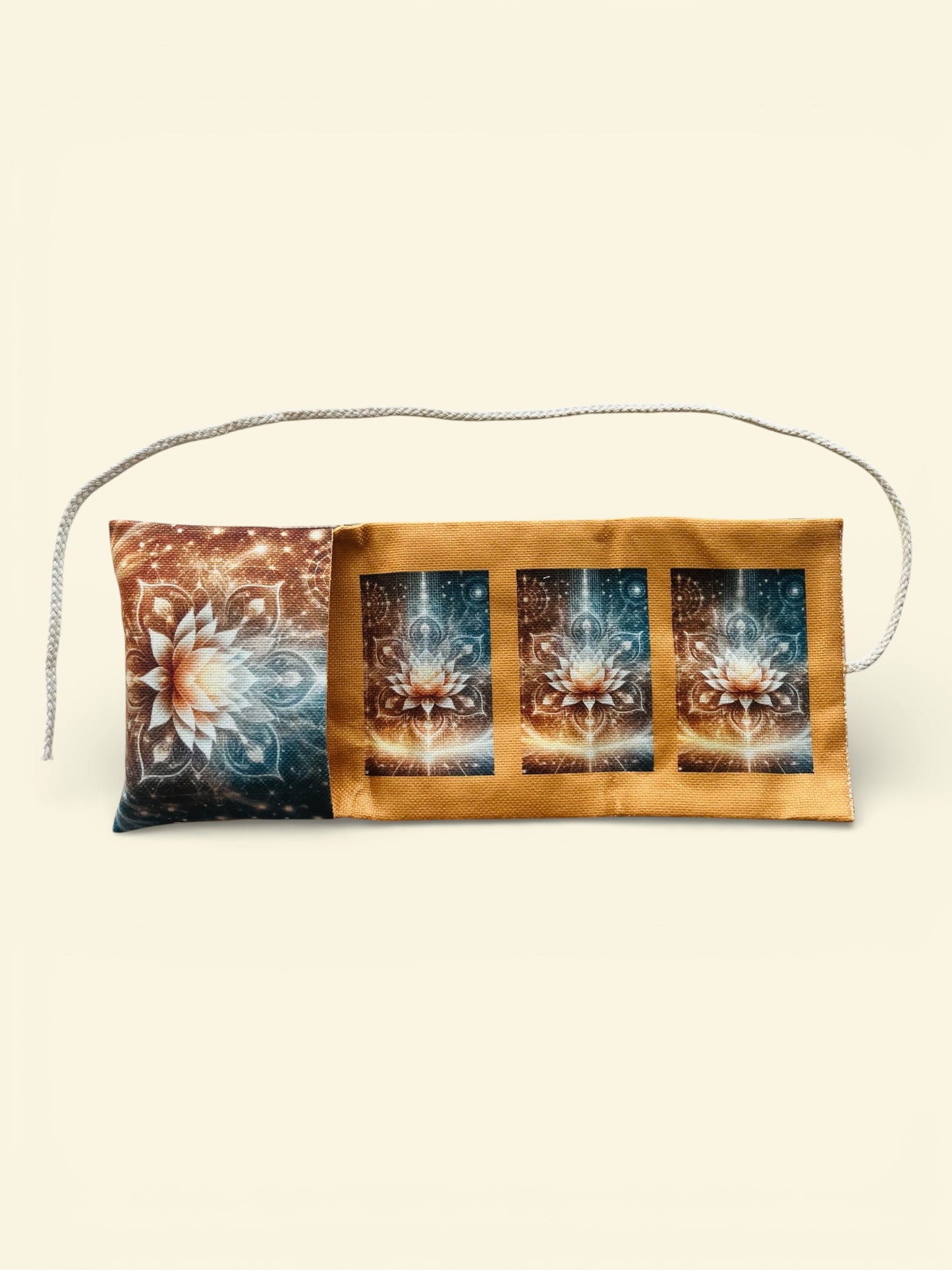 Radiant Bloom – Tarot & Oracle Card Pouch