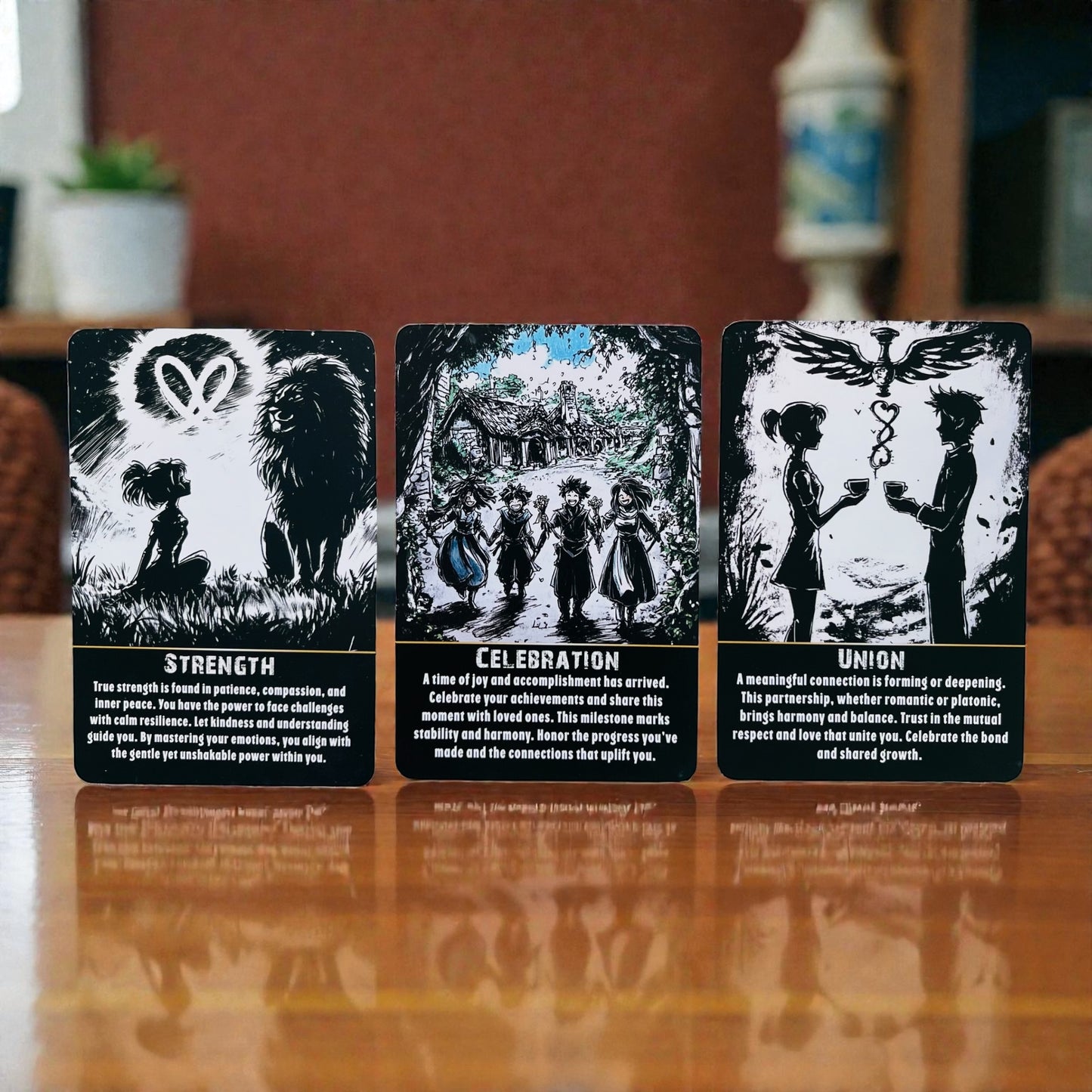 Lythra Tarot Oracle Deck + 1-Year Premium Access to Myself Tarot App