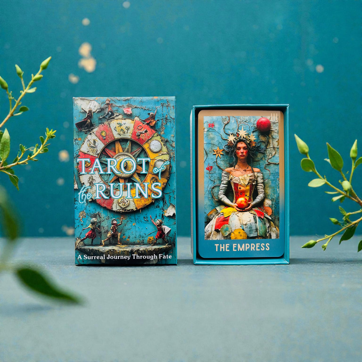 Tarot of Ruins - Tarot Deck + 1-Year Premium Access to Myself Tarot App