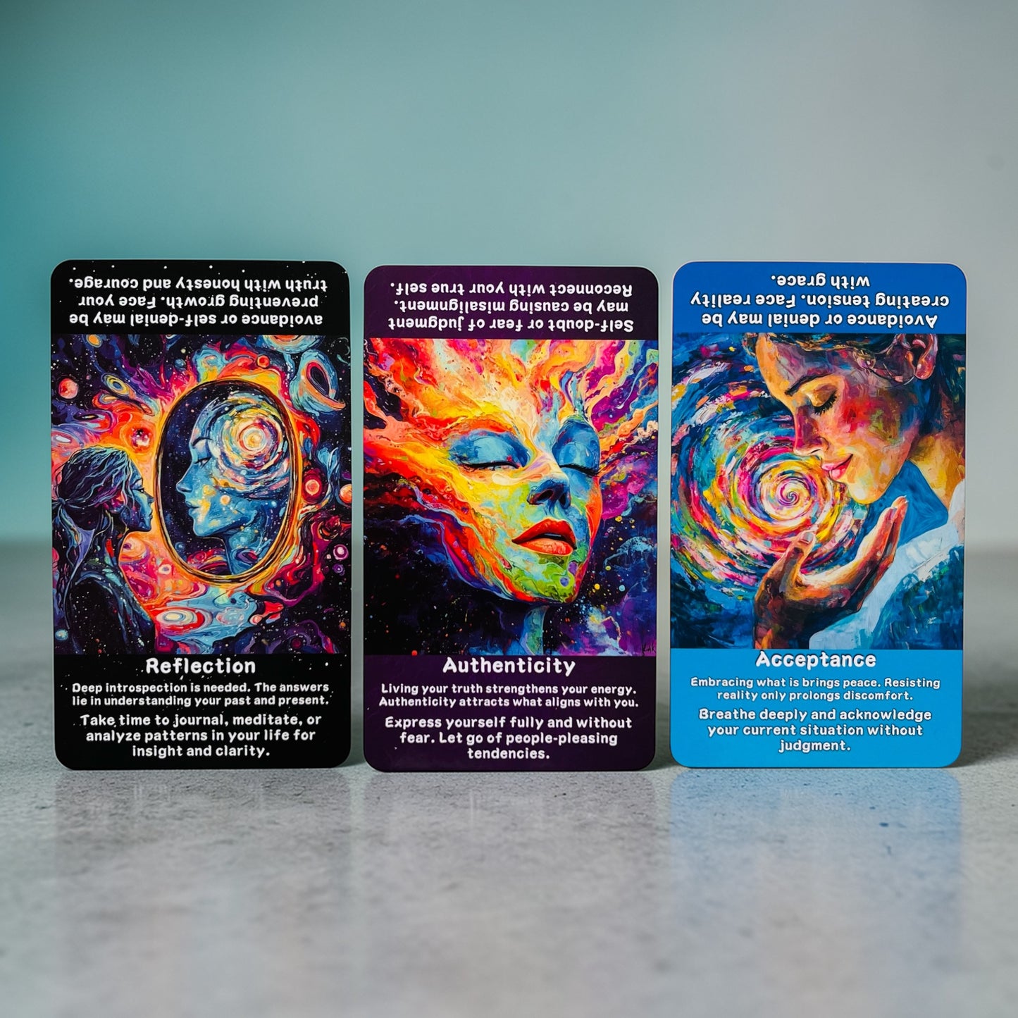 Law of Attraction - Oracle Deck + 1-Year Premium Access to Myself Tarot App