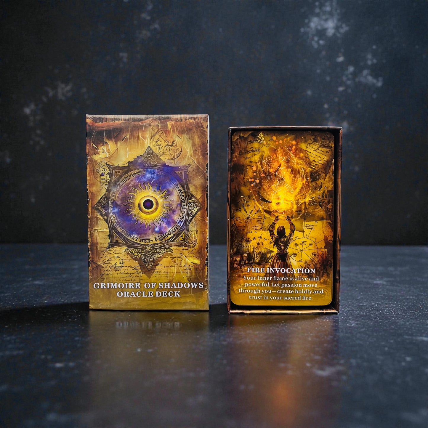 Grimoire of Shadows - Oracle Deck + 1-Year Premium Access to Myself Tarot App