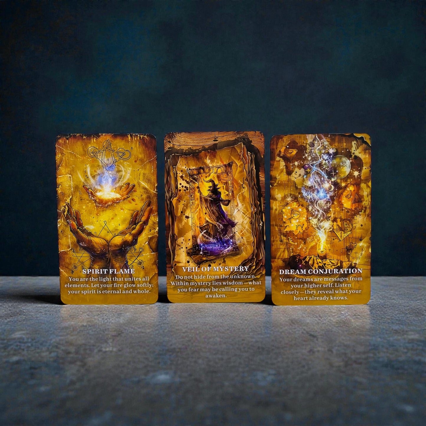 Grimoire of Shadows - Oracle Deck + 1-Year Premium Access to Myself Tarot App