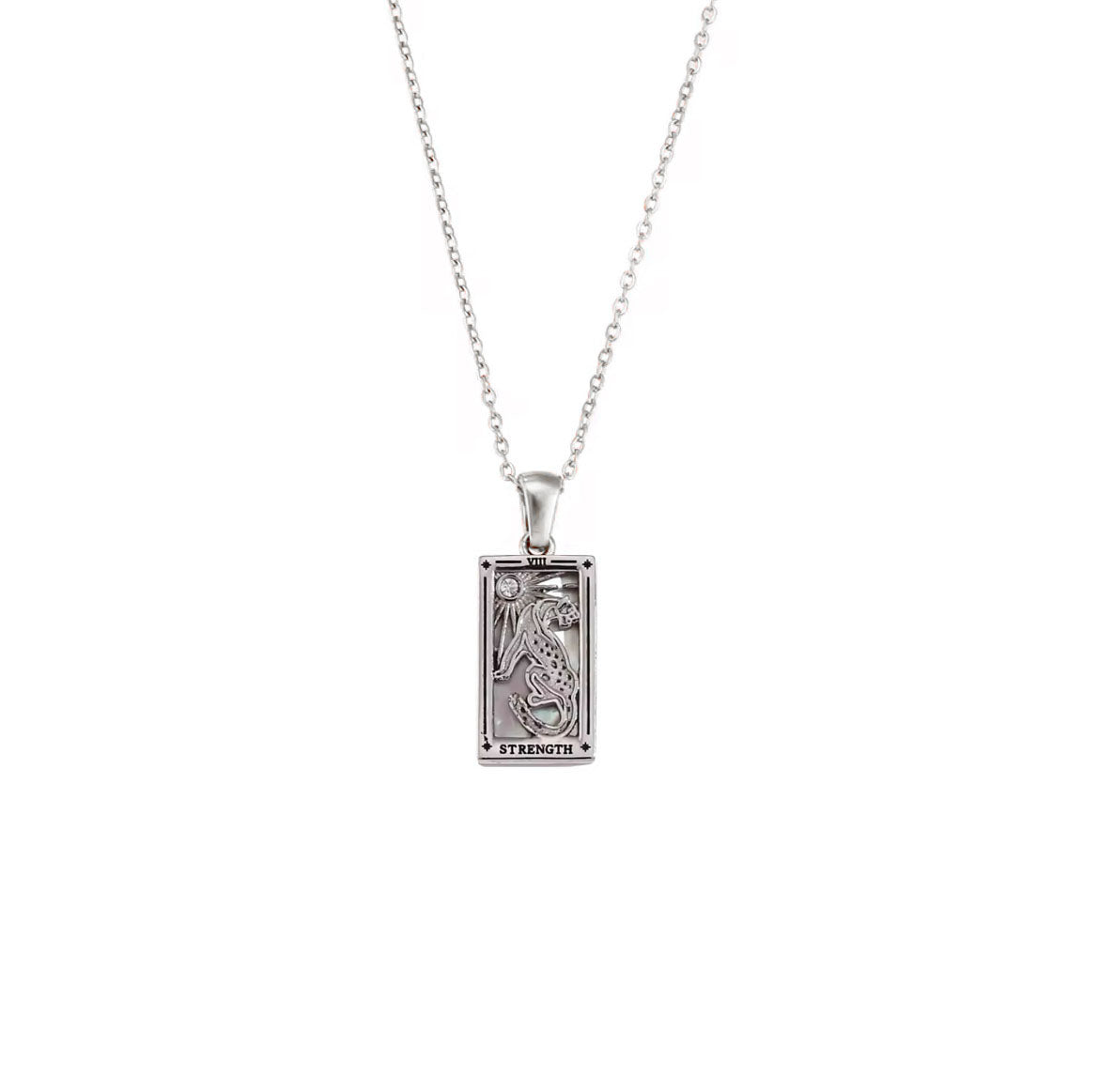 Strength Tarot Necklace