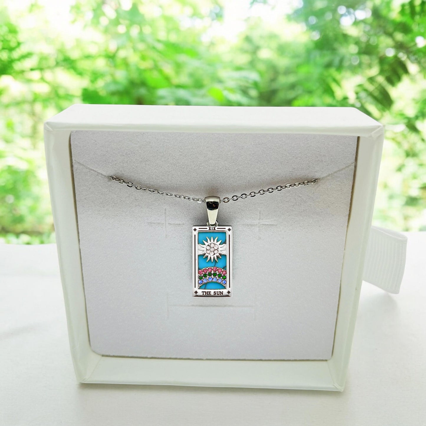 Sun Tarot Necklace