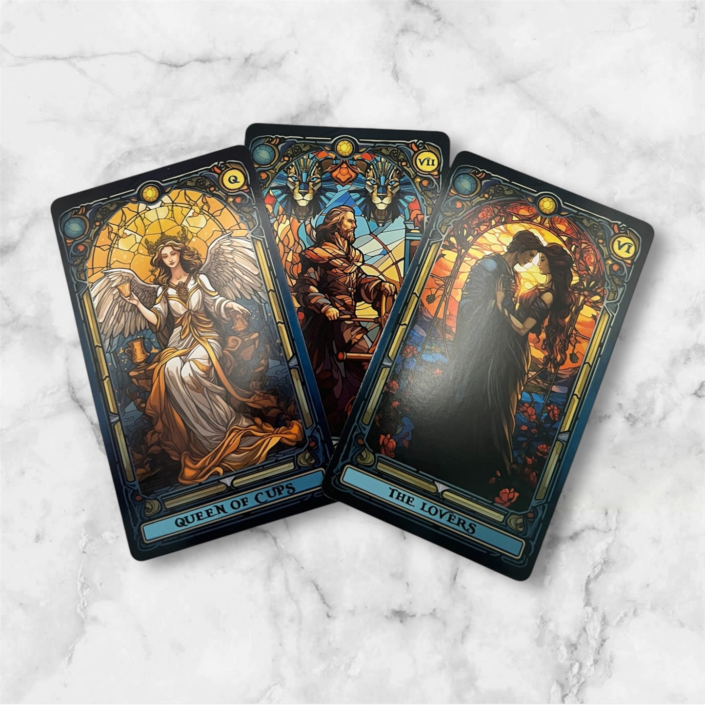 Stained Glass Tarot Deck