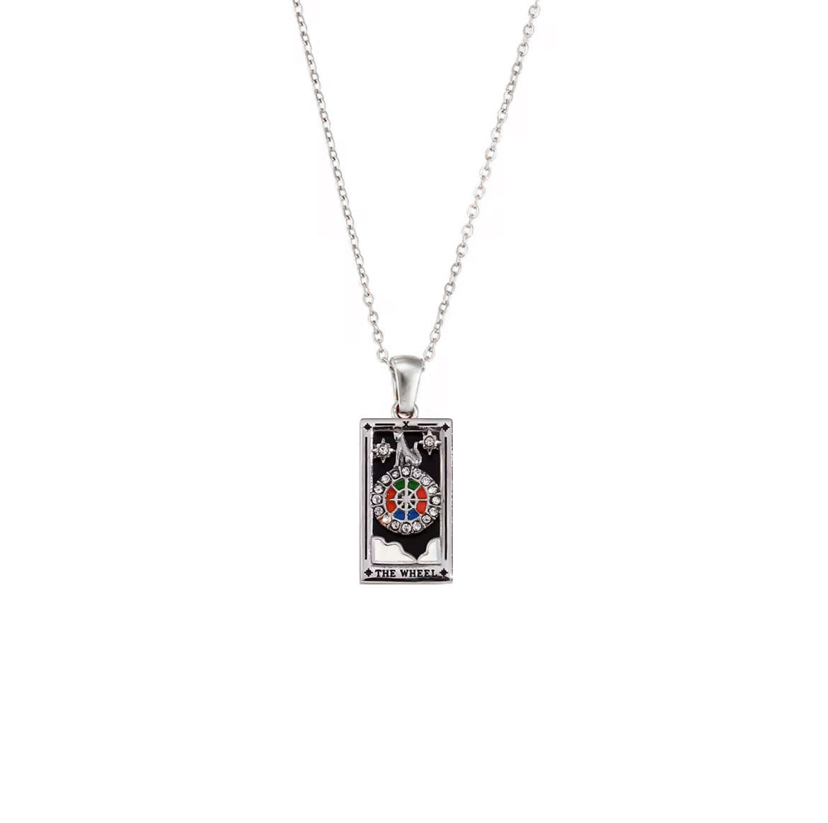 The Wheel of Fortune Tarot Necklace